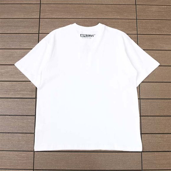 AAPE Ape Head Camouflage Letter Print Logo T-Shirt - White Short Sleeve - Picture 4 of 6